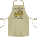 Bird Watching Goes Both Ways Funny Cotton Apron 100% Organic Khaki