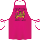 Bird Watching Goes Both Ways Funny Cotton Apron 100% Organic Pink