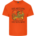 Bird Watching Goes Both Ways Funny Kids T-Shirt Childrens Orange