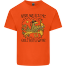 Bird Watching Goes Both Ways Funny Kids T-Shirt Childrens Orange