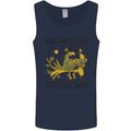 Bird Watching Goes Both Ways Funny Mens Vest Tank Top Navy Blue