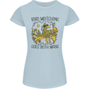 Bird Watching Goes Both Ways Funny Womens Petite Cut T-Shirt Light Blue