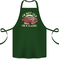 Birthday I'm Not Old Classic 40th 50th 60th Cotton Apron 100% Organic Forest Green