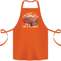 Birthday I'm Not Old Classic 40th 50th 60th Cotton Apron 100% Organic Orange