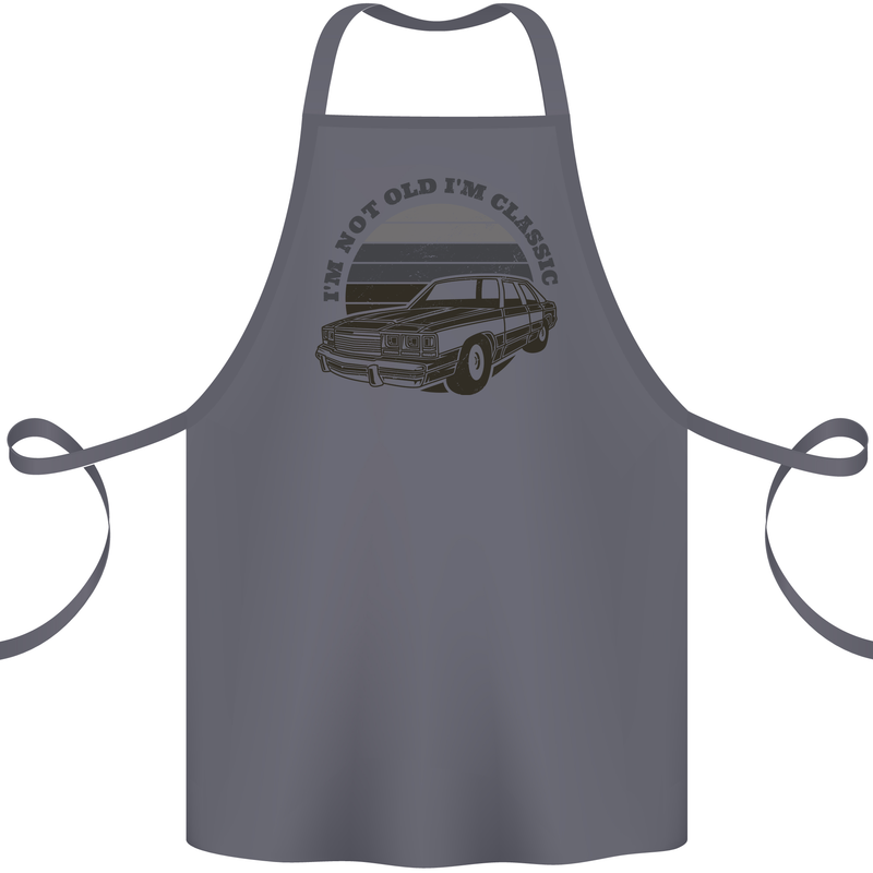 Birthday I'm Not Old Classic 40th 50th 60th Cotton Apron 100% Organic Steel