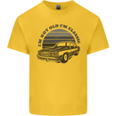 Birthday I'm Not Old Classic 40th 50th 60th Mens Cotton T-Shirt Tee Top Yellow