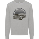 Birthday I'm Not Old Classic 40th 50th 60th Mens Sweatshirt Jumper Sports Grey