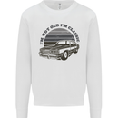 Birthday I'm Not Old Classic 40th 50th 60th Mens Sweatshirt Jumper White