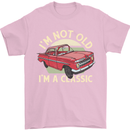Birthday I'm Not Old Classic 40th 50th 60th Mens T-Shirt Cotton Gildan Light Pink