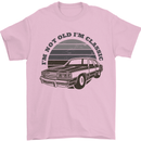 Birthday I'm Not Old Classic 40th 50th 60th Mens T-Shirt Cotton Gildan Light Pink