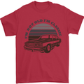 Birthday I'm Not Old Classic 40th 50th 60th Mens T-Shirt Cotton Gildan Red