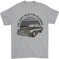 Birthday I'm Not Old Classic 40th 50th 60th Mens T-Shirt Cotton Gildan Sports Grey