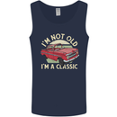 Birthday I'm Not Old Classic 40th 50th 60th Mens Vest Tank Top Navy Blue