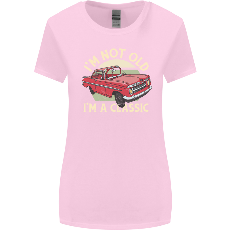Birthday I'm Not Old Classic 40th 50th 60th Womens Wider Cut T-Shirt Light Pink