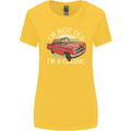 Birthday I'm Not Old Classic 40th 50th 60th Womens Wider Cut T-Shirt Yellow