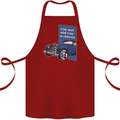 Birthday I'm Not Old I'm a Classic Funny Cotton Apron 100% Organic Maroon