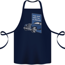 Birthday I'm Not Old I'm a Classic Funny Cotton Apron 100% Organic Navy Blue