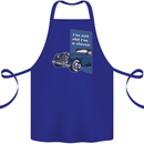 Birthday I'm Not Old I'm a Classic Funny Cotton Apron 100% Organic Royal Blue