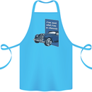 Birthday I'm Not Old I'm a Classic Funny Cotton Apron 100% Organic Turquoise