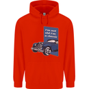 Birthday I'm Not Old I'm a Classic Funny Mens 80% Cotton Hoodie Bright Red
