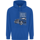 Birthday I'm Not Old I'm a Classic Funny Mens 80% Cotton Hoodie Royal Blue