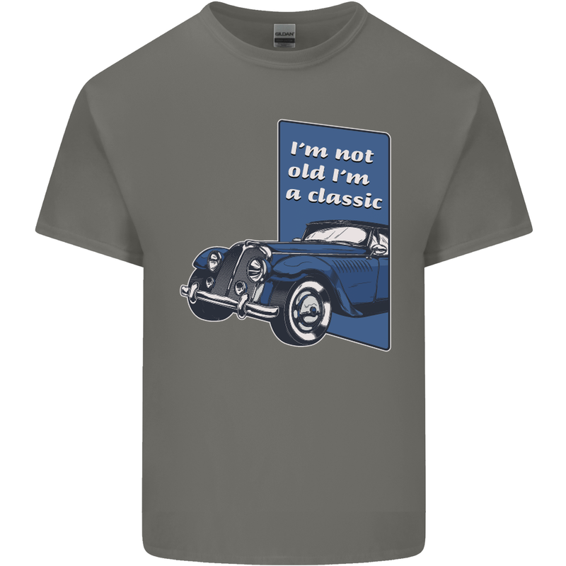 Birthday I'm Not Old I'm a Classic Funny Mens Cotton T-Shirt Tee Top Charcoal