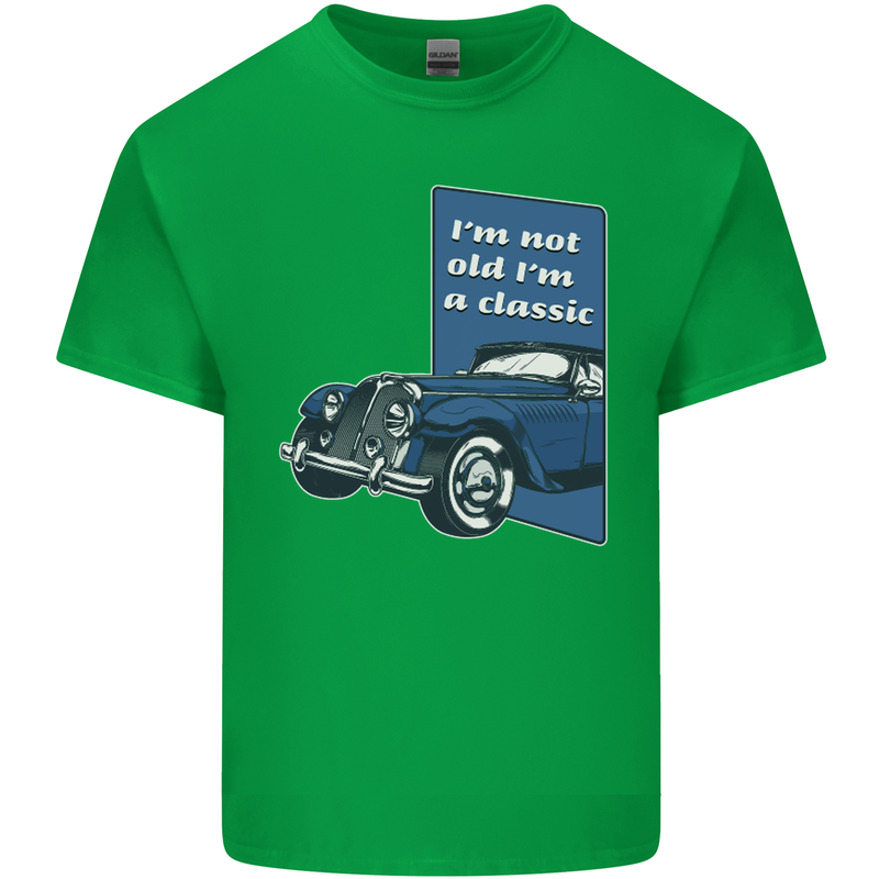 Birthday I'm Not Old I'm a Classic Funny Mens Cotton T-Shirt Tee Top Irish Green