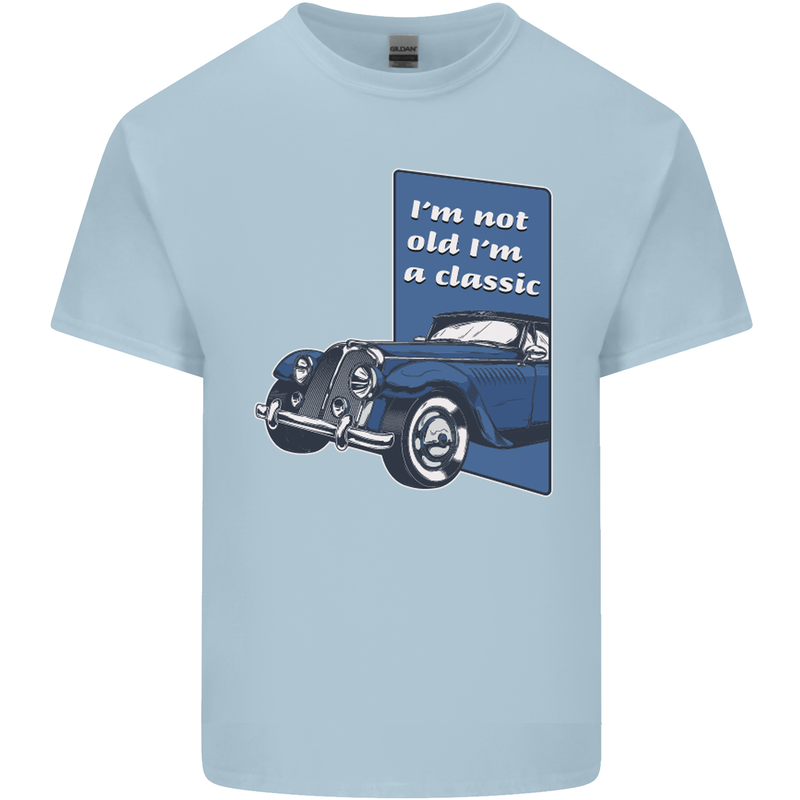 Birthday I'm Not Old I'm a Classic Funny Mens Cotton T-Shirt Tee Top Light Blue