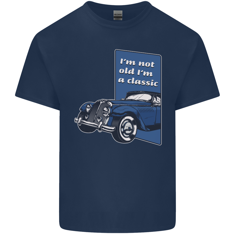 Birthday I'm Not Old I'm a Classic Funny Mens Cotton T-Shirt Tee Top Navy Blue