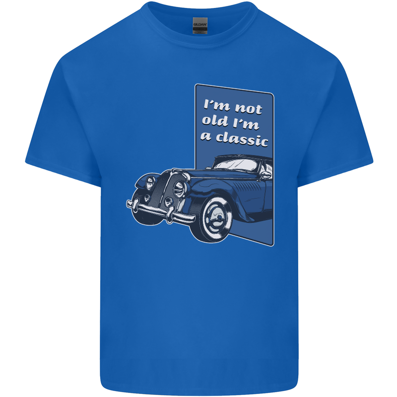 Birthday I'm Not Old I'm a Classic Funny Mens Cotton T-Shirt Tee Top Royal Blue