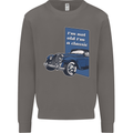 Birthday I'm Not Old I'm a Classic Funny Mens Sweatshirt Jumper Charcoal