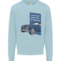 Birthday I'm Not Old I'm a Classic Funny Mens Sweatshirt Jumper Light Blue