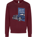 Birthday I'm Not Old I'm a Classic Funny Mens Sweatshirt Jumper Maroon