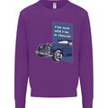 Birthday I'm Not Old I'm a Classic Funny Mens Sweatshirt Jumper Purple