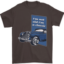 Birthday I'm Not Old I'm a Classic Funny Mens T-Shirt Cotton Gildan Dark Chocolate