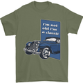 Birthday I'm Not Old I'm a Classic Funny Mens T-Shirt Cotton Gildan Military Green