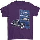 Birthday I'm Not Old I'm a Classic Funny Mens T-Shirt Cotton Gildan Purple
