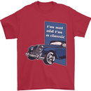 Birthday I'm Not Old I'm a Classic Funny Mens T-Shirt Cotton Gildan Red