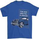 Birthday I'm Not Old I'm a Classic Funny Mens T-Shirt Cotton Gildan Royal Blue