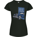 Birthday I'm Not Old I'm a Classic Funny Womens Petite Cut T-Shirt Black