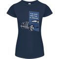 Birthday I'm Not Old I'm a Classic Funny Womens Petite Cut T-Shirt Navy Blue