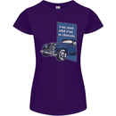 Birthday I'm Not Old I'm a Classic Funny Womens Petite Cut T-Shirt Purple