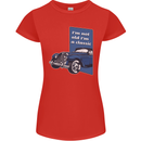 Birthday I'm Not Old I'm a Classic Funny Womens Petite Cut T-Shirt Red