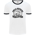 Uncle & Nephews Best Friends Uncle's Day Mens White Ringer T-Shirt White/Black