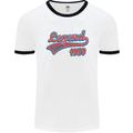 Legend Since 64th Birthday 1959 Mens Ringer T-Shirt White/Black