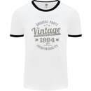 Vintage Year 29th Birthday 1994 Mens Ringer T-Shirt White/Black