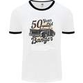 50 Year Old Banger Birthday 50th Year Old Mens Ringer T-Shirt White/Black