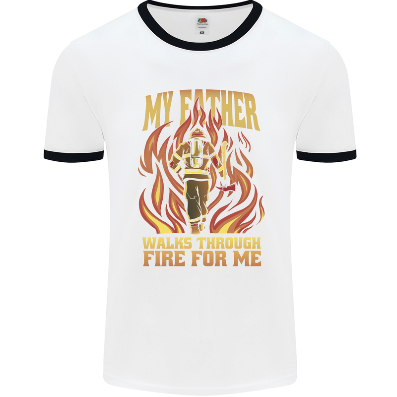 In Love With Mary Jane Funny Weed Mens Ringer T-Shirt White/Black