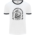 Capybara Appreciation Day Mens White Ringer T-Shirt White/Black