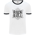 New Soul Rock n Roll Mens Ringer T-Shirt White/Black